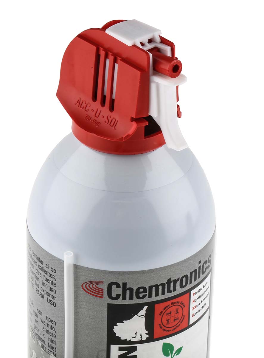 es1624e Chemtronics ES1624E High Power Invertible Typhoon Blast All-Way Duster Air Duster, 200 ml