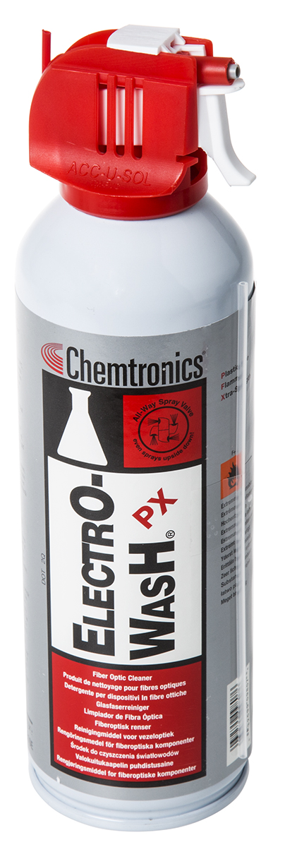 Chemtronics Fibre Optic Cleaning Liquid for Fibre Optic Connectors, Removing Buffer Gel, 200 ml