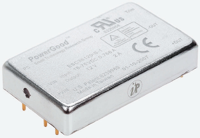 Ideal Power ESC DC/DC Converter, 12V/ 2.5 A, 75V Input, 18V Input 30 W, 100 °C Max Temp -40 °C Min Temp