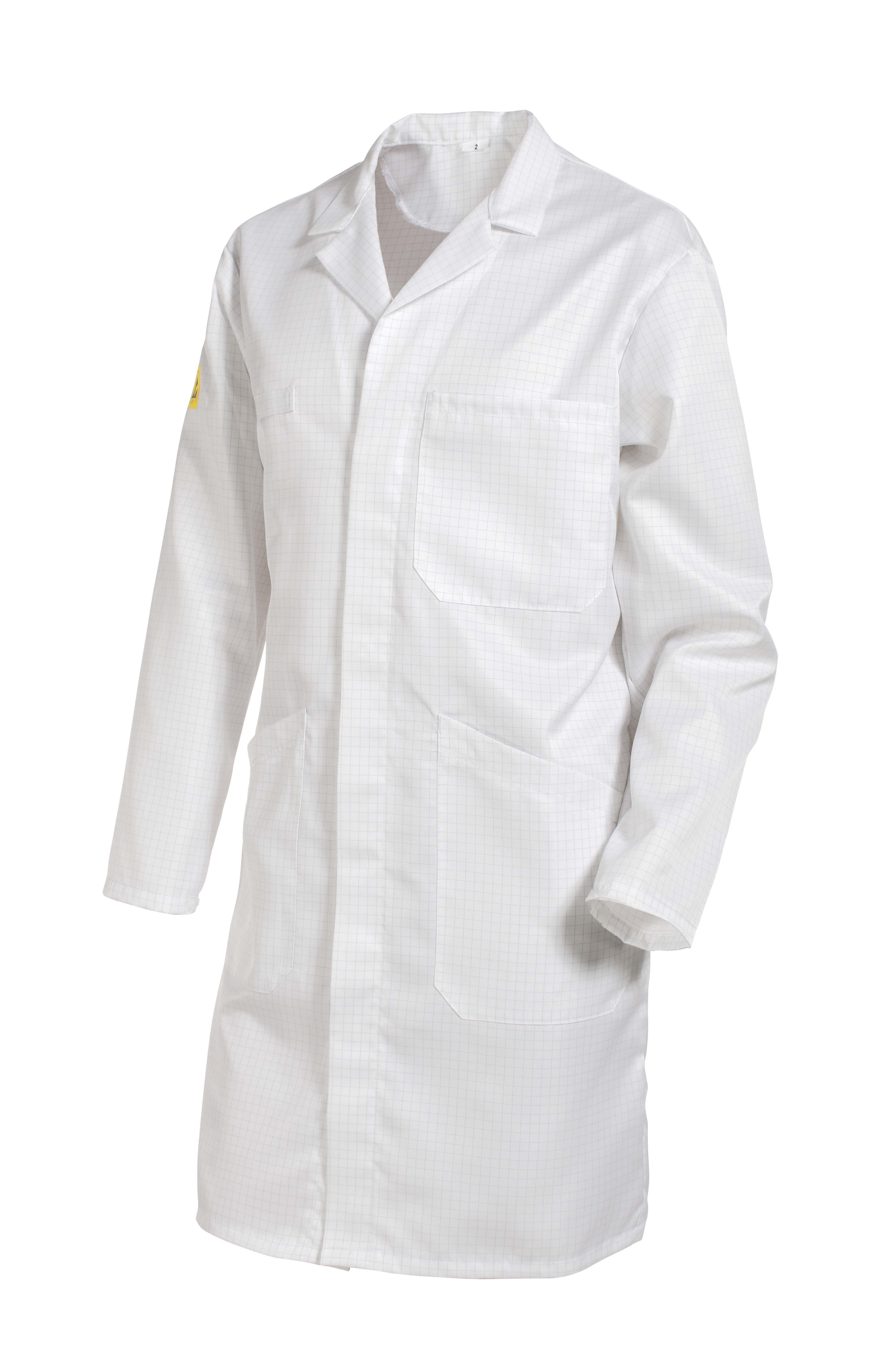 MOLINEL White Unisex  Reusable Lab Coat L