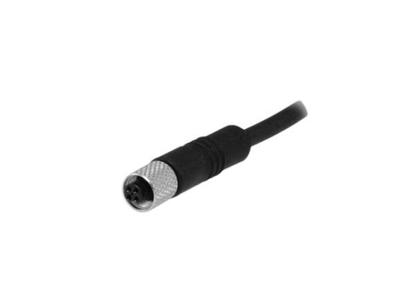 Baumer Female 3 way M5, Straight to Actuator/Sensor Cable, 2 m