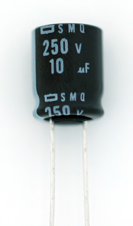 CHEMI-CON 1 μF Capacitor 100V dc, Radial, Through Hole - ESMQ101ELL1R0ME11D Radial Lead