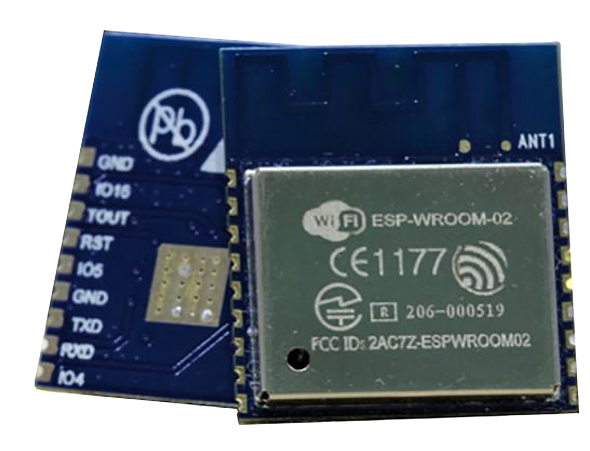 Espressif ESP-WROOM-02 2.5 V WiFi Module, 802.11g, 802.11b, 802.11n