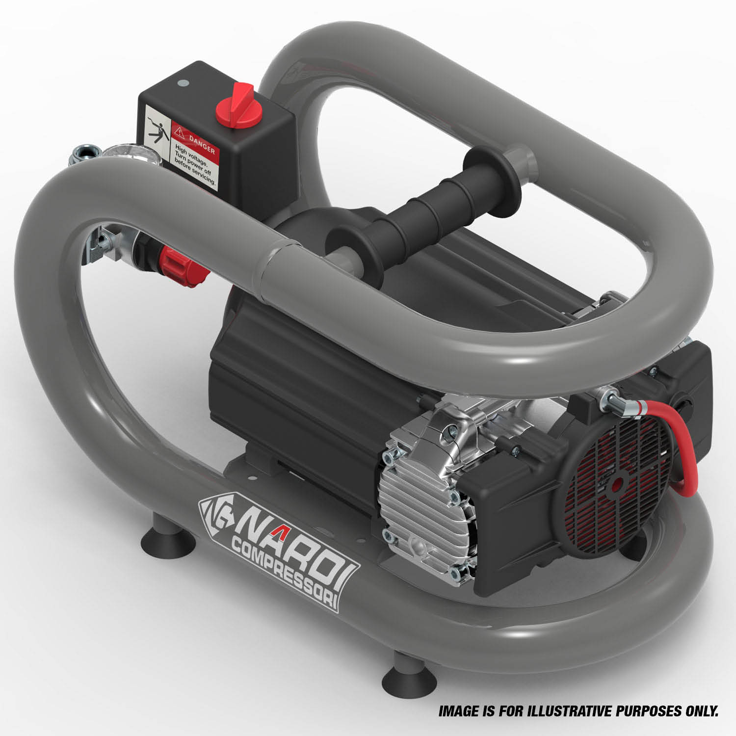 Nardi 552 W Air Compressor, 145 psi, 13.5 kg, 3 L