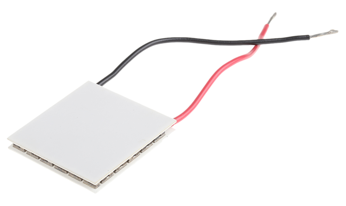 Adaptive Peltier Module,  72 W, 13.1 A, 8.8V, 40 mm x 40mm x 4.6 mm