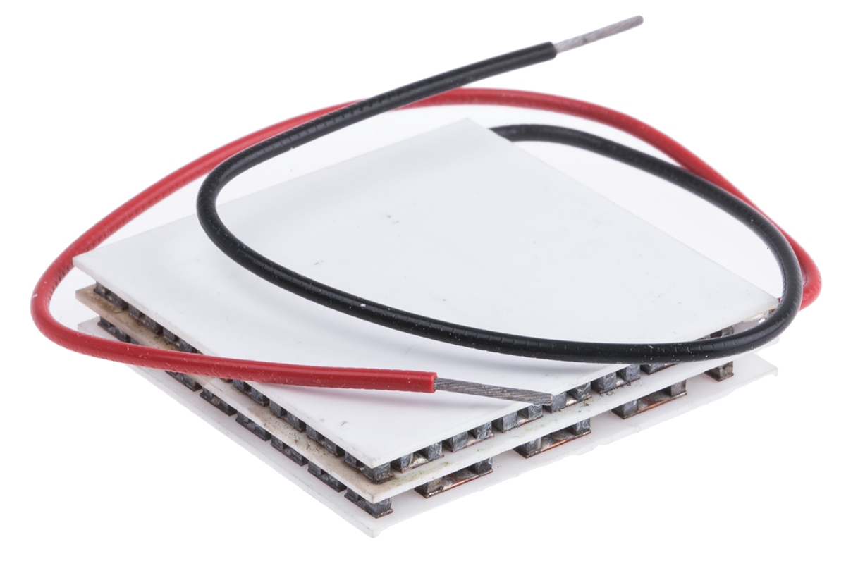 Global Component Sourcing Peltier Module,  51.6 W, 8.5 A, 16.1V, 40 mm x 40mm x 7 mm