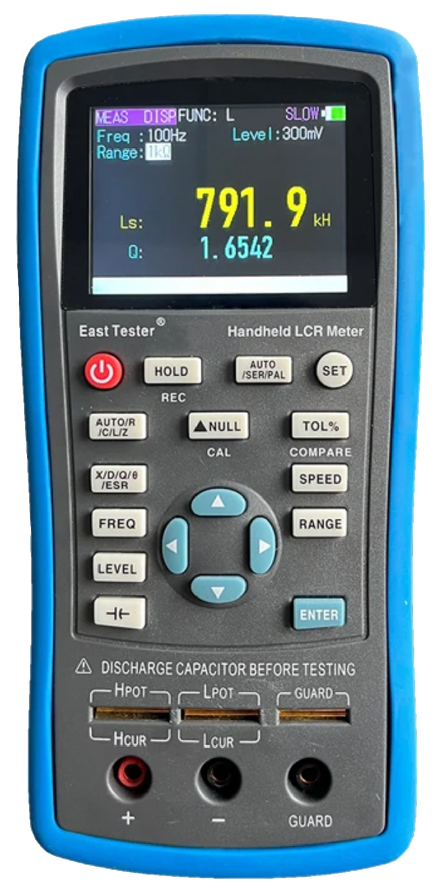 Seeit ET432 Handheld LCR Meter 20000 mF, 20000 Ω, 2 kH