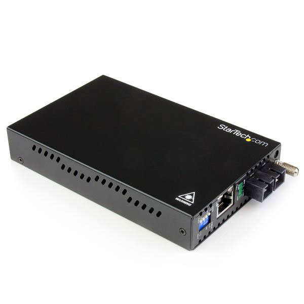 StarTech.com RJ45, SC Ethernet Extender, Single Mode, 1000Mbps, Full Duplex, Half Duplex 40 km