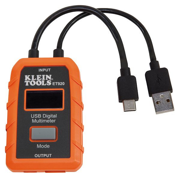 Klein Tools ET920 Handheld Digital Multimeter, 3 A dc