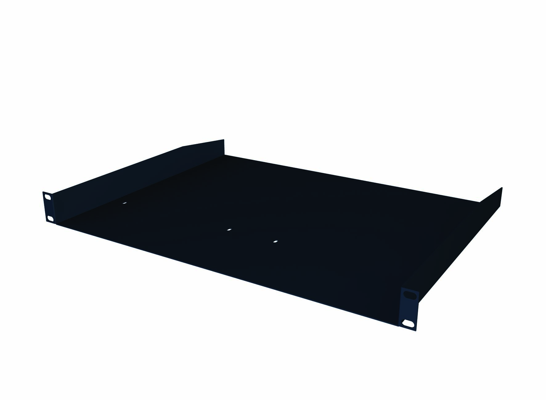 S2Ceb-Groupe Cae MODULAR Series White, Black Cantilever Shelf, 1 U, 443mm x 300 mm