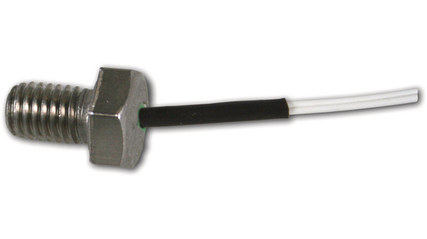 Variohm Group PT100 RTD Sensor 8 mm Dia, 17 mm Long, 2 Wire, 250 °C Max
