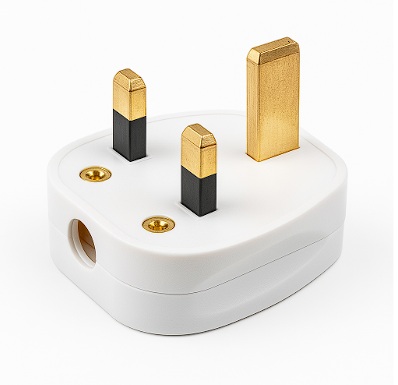 E-Pro CBLPWR-1, Cable Power Rewirable Plug, Without Cable, Plastic Housing, 250V