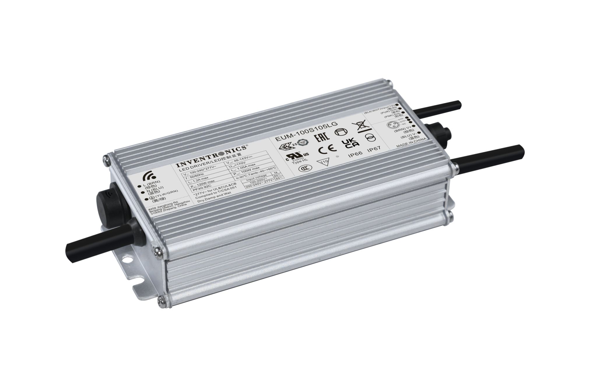 Inventronics, 143V Output, 100 W Output