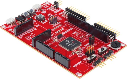 Microchip Evaluation Board CMOS, FLASH Evaluation Board EV17V75A