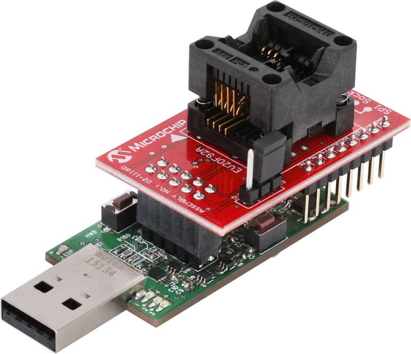 Microchip EV20F92A Serial Memory SPI Evaluation Kit
