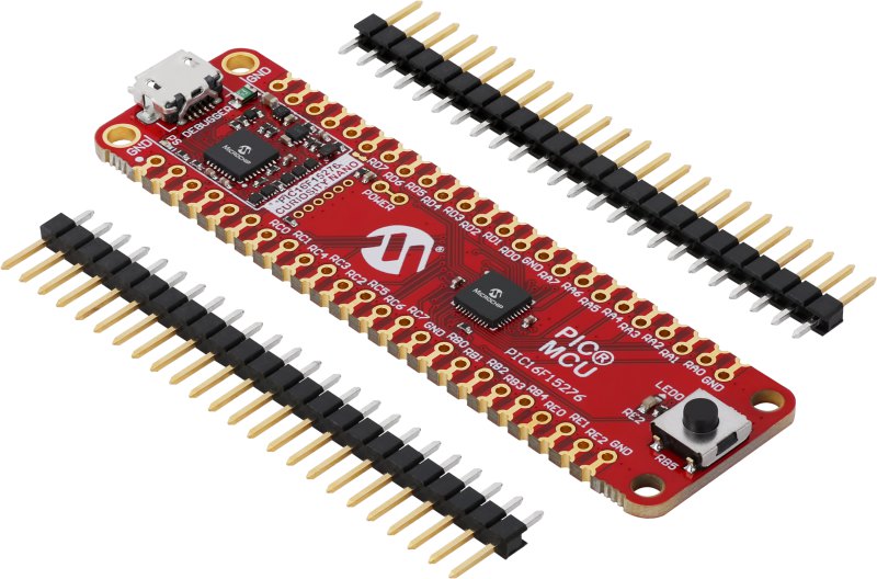 Microchip PIC16F15276 Curiosity Nano Evaluation Kit Arduino Nano, USB Evaluation Kit EV35F40A