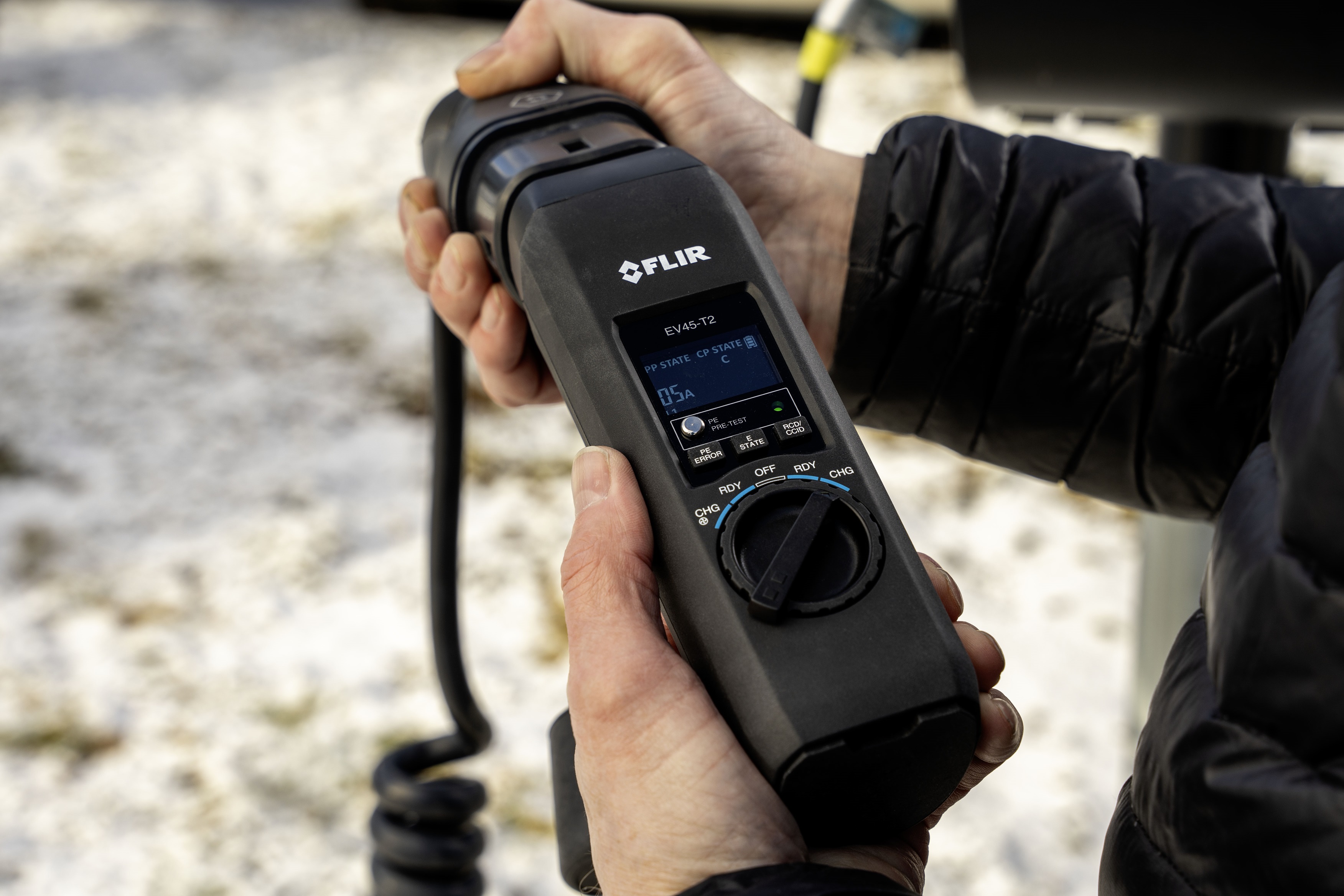 ev45-t2 FLIR 1 EV Charging Point, 10 A O/P, 250 V → 250V