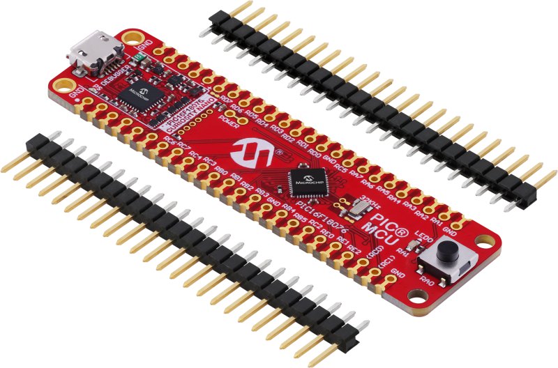 Microchip PIC16F18076 Curiosity Nano Evaluation Kit Evaluation Kit Evaluation Kit EV53Z50A