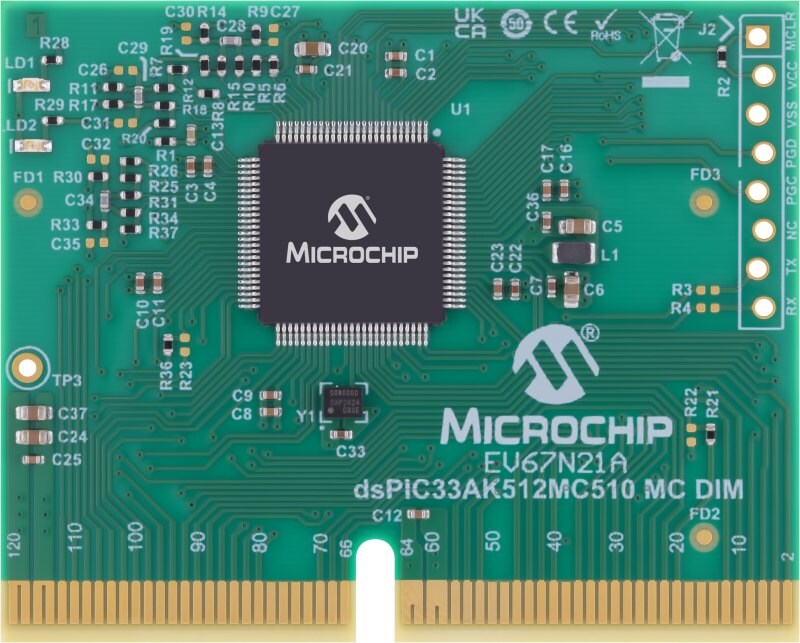 EV67N21A Microchip EV, 64 bit Digital Signal Processor (DSP) 796 kHz 120-Pin TQFP