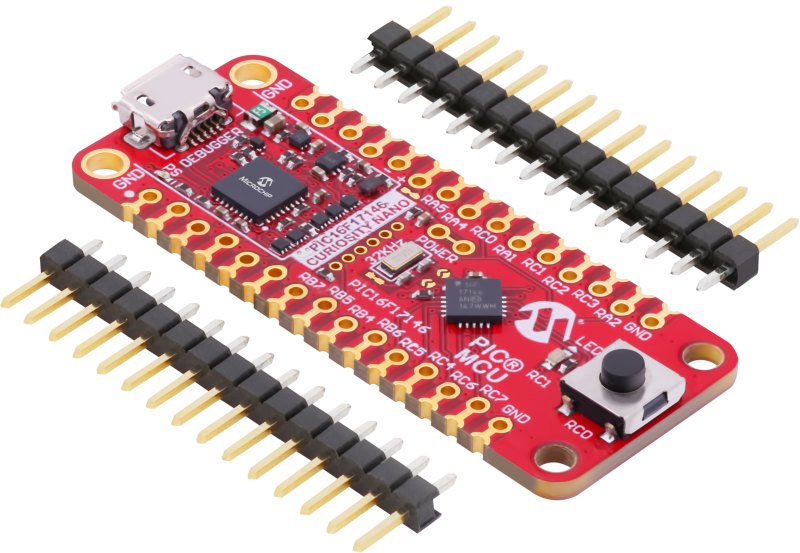 Microchip PIC16F17146 Curiosity Nano Evaluation Kit Evaluation Kit Evaluation Kit EV72J15A
