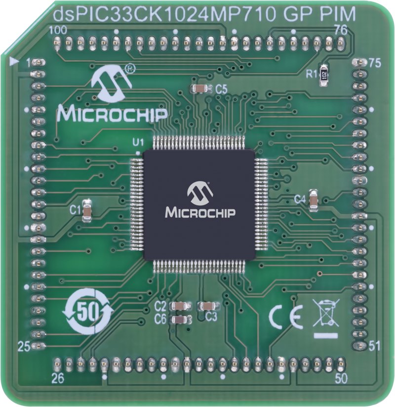 Microchip dsPIC33CK1024MP710 General Purpose Plug-In Module General Purpose Plug-In Module Plug In Module EV74M01A