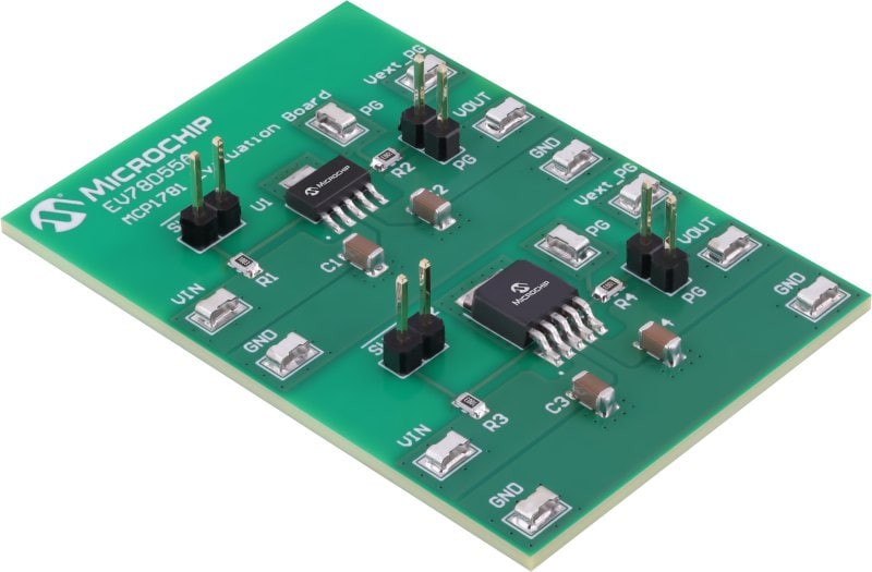 Microchip Evaluation Board Power Management Evaluation Board EV78D55A