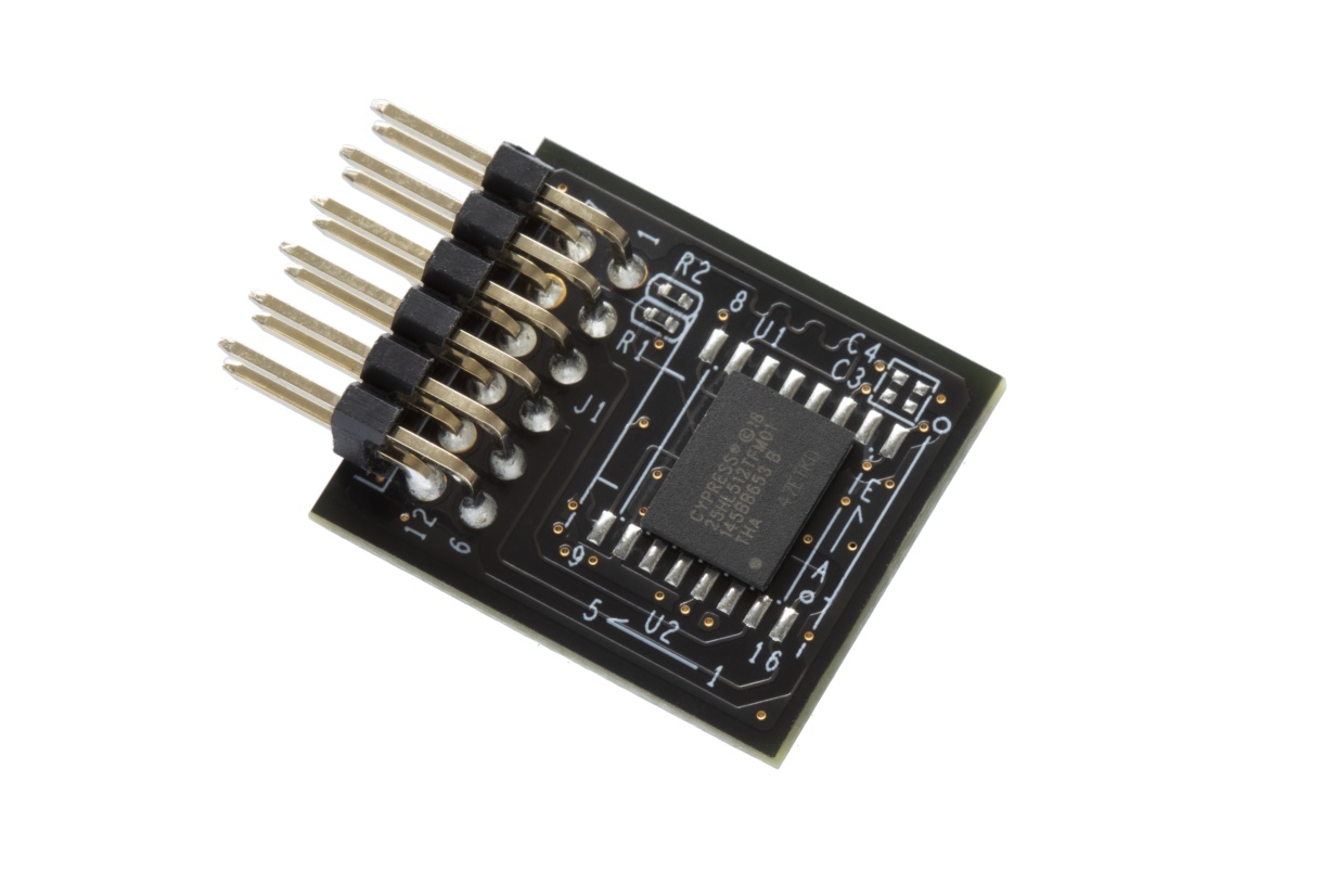 Infineon EVAL-S25HL512T SEMPER Nano S25HL512T Memory Module Evaluation Board for SEMPER S25HL512T for Any host platform