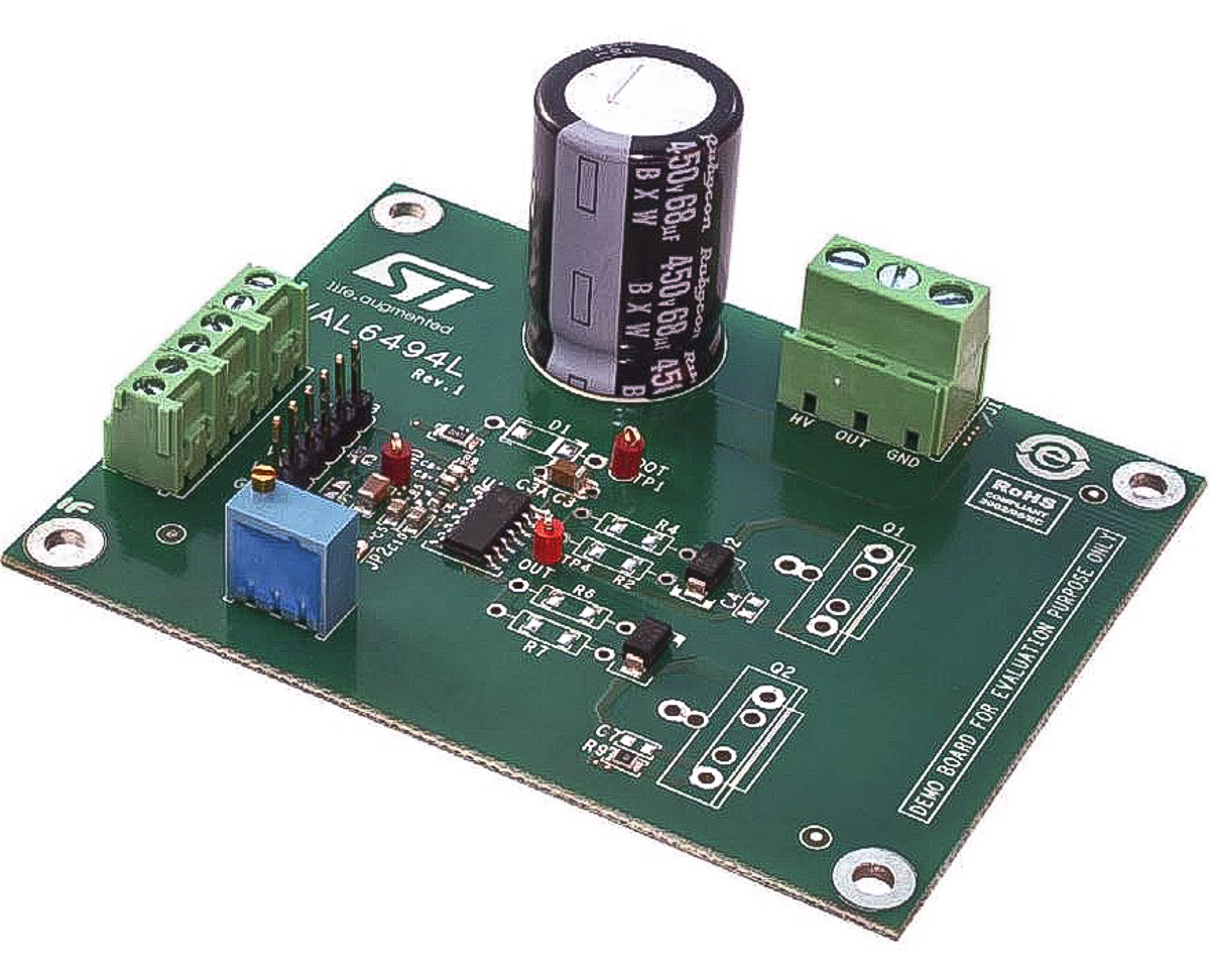 STMicroelectronics EVAL6494L MOSFET Gate Driver 1, 2.5 A 14-Pin 5 V, SO