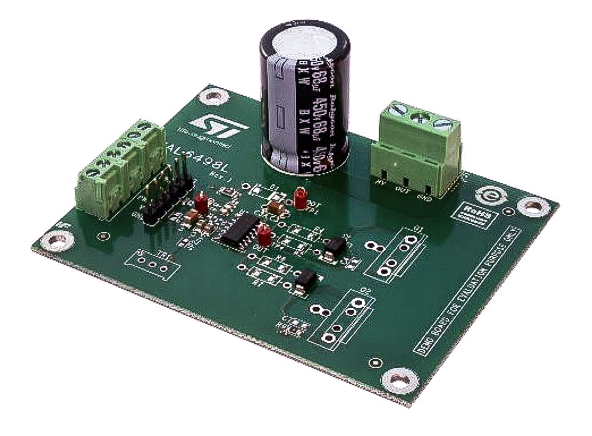 STMicroelectronics EVAL6498L MOSFET Gate Driver 1, 2.5 A 14-Pin 5 V, SO