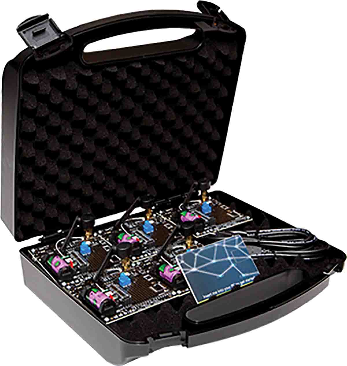 NeoCortec NeoMesh NC1000C-8 NC100-8 Wireless Mesh Evaluation Kit for Advanced Metering Infrastructure, Mobile Ad-Hoc