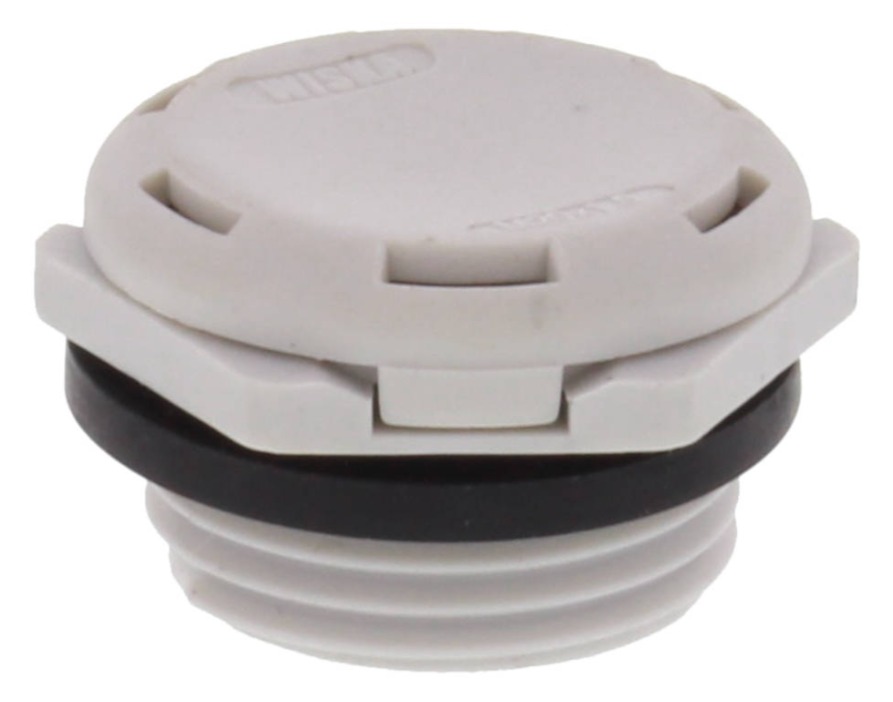 WISKA EVPS Series Light Grey Polyamide Cable Gland, M20 Thread, IP68, IP69