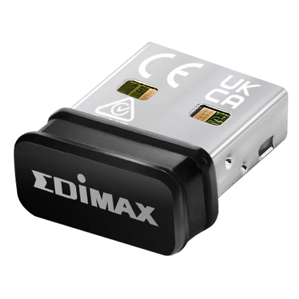 Edimax AC600 USB 2.0 WiFi Adapter, 433Mbps Data Rate
