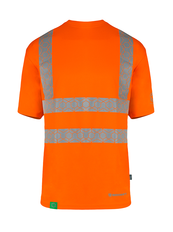Beeswift Envirowear Orange Unisex Hi Vis T-Shirt S