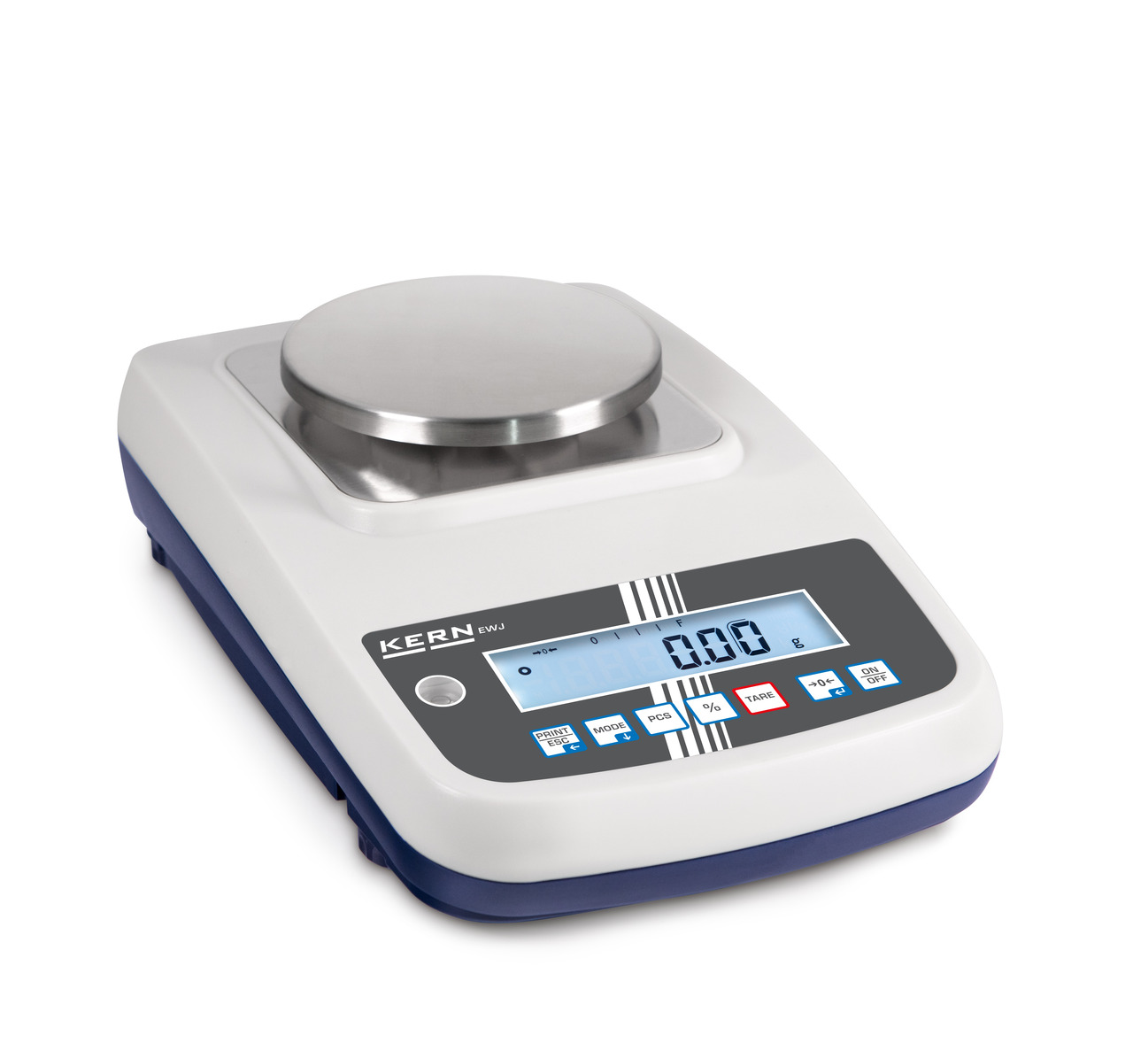 Kern EWJ 3000-2 Precision Balance Weighing Scale, 3kg Weight Capacity, RSCAL