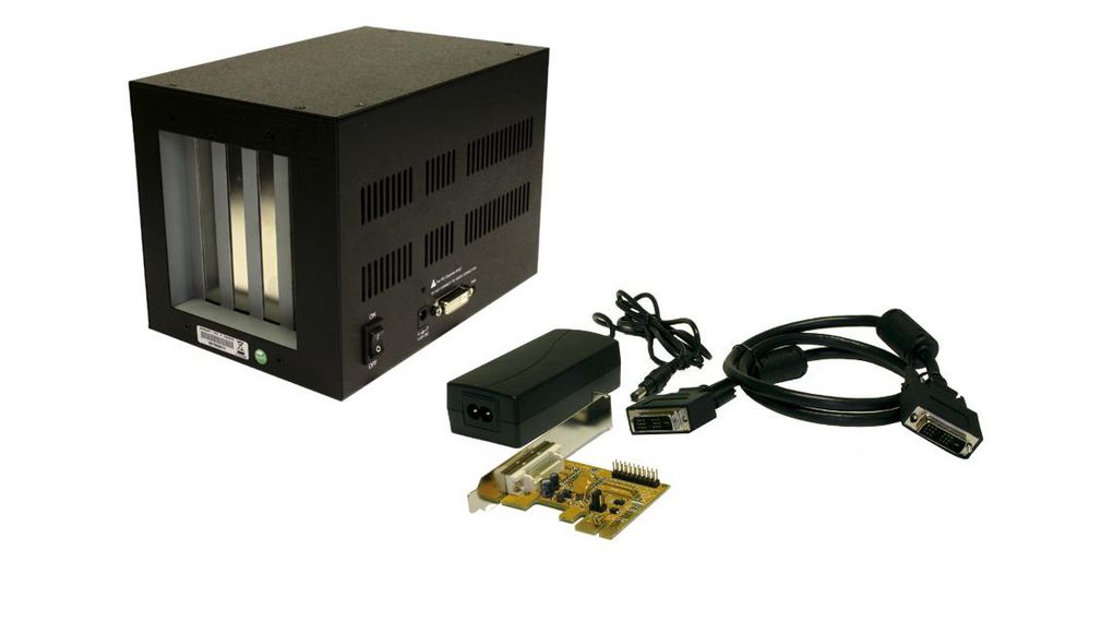 Exsys 4 Port PCIe PCIe x4 Network Card