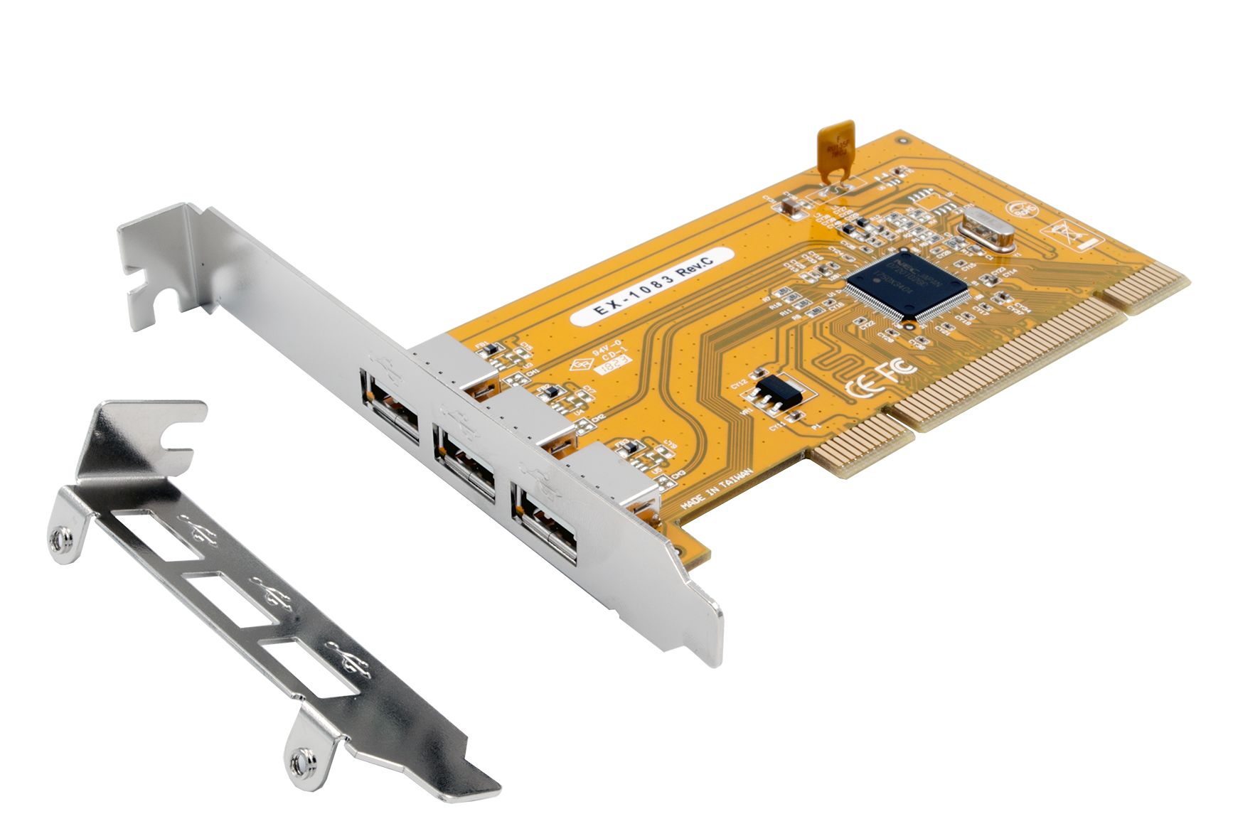 Exsys 3 Port PCI Serial Card