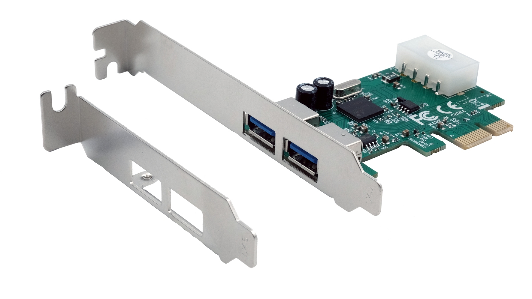 Exsys 2 Port PCIe Serial Card