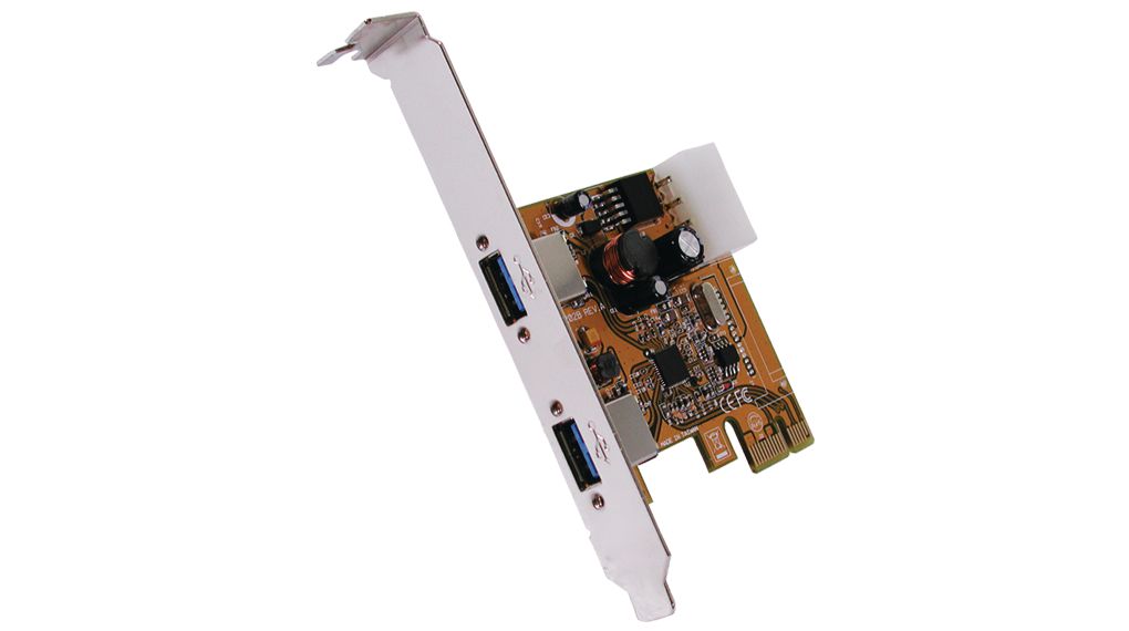 Exsys 2 Port PCIe PCIe Network Card