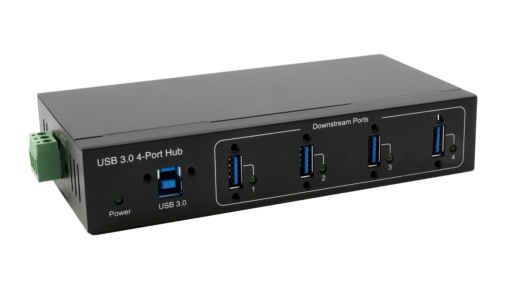 Exsys 4 Port USB 3.2 USB Hub, USB Bus Powered