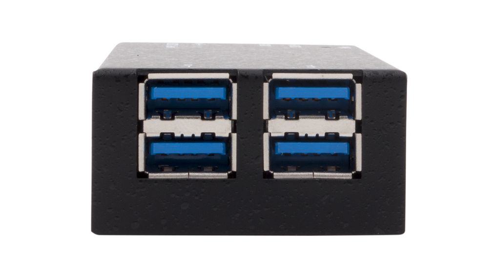 ex-1180hms Exsys 4 Port USB 3.2 USB Hub, 82 mm 24 mm 47mm