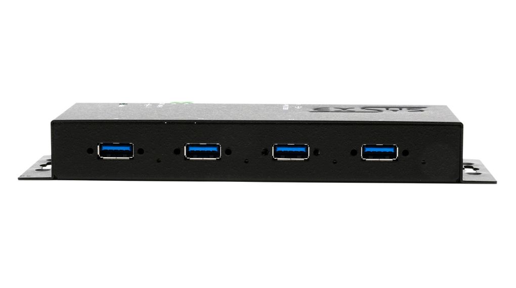 ex-1184hmvs-2 Exsys 4 Port USB 3.2 USB Hub, AC Adapter Powered, 69 mm 23 mm 178mm
