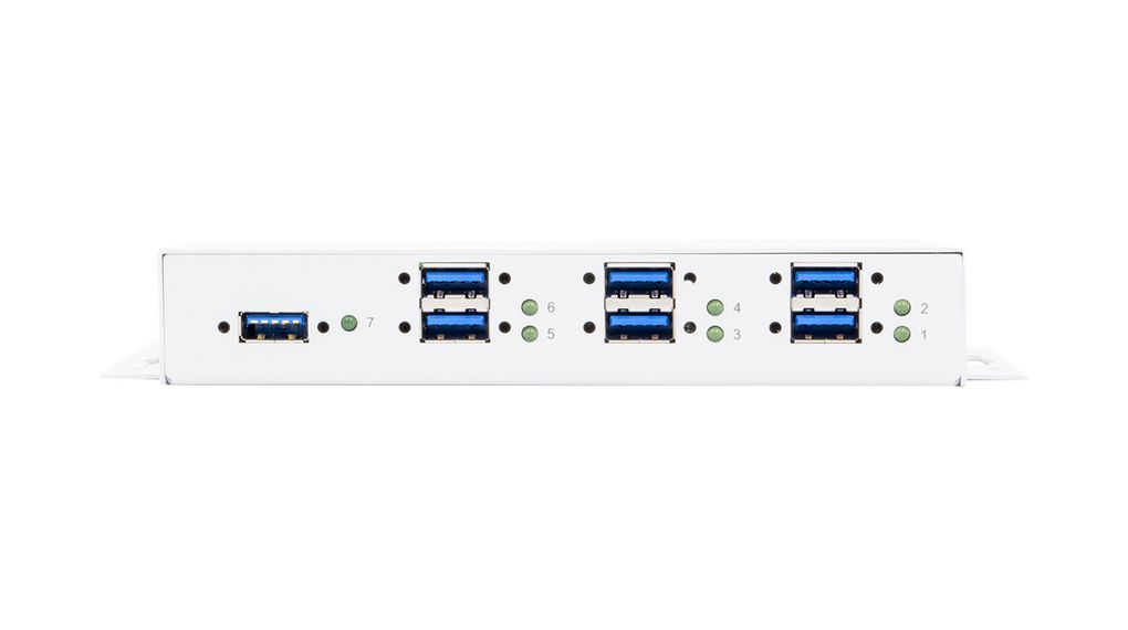 ex-1189hmvs-3w Exsys 7 Port USB 3.2 USB Hub, AC Adapter Powered, 60 mm 25 mm 178.6mm