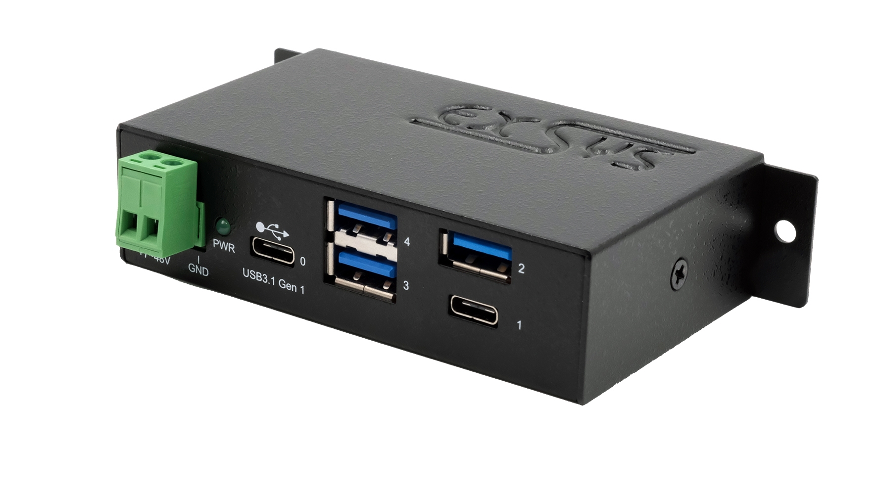 Exsys 4 Port USB 3.2 USB Hub, USB Bus Powered