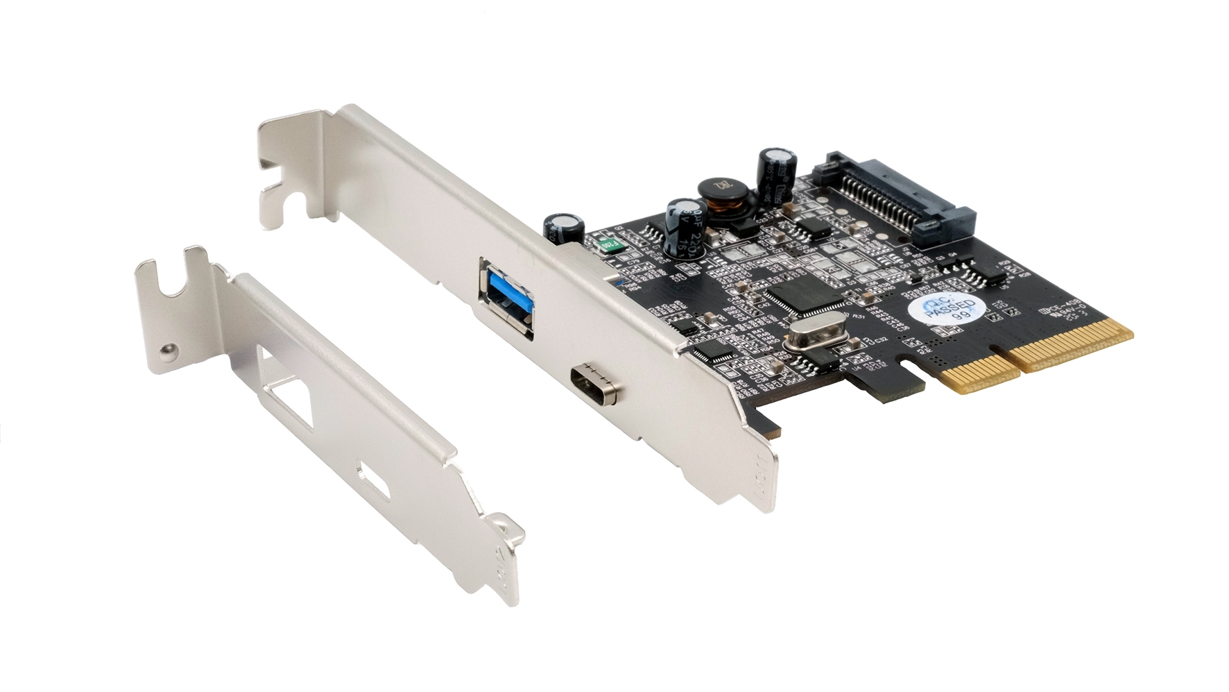 Exsys 2 Port PCIe Serial Card