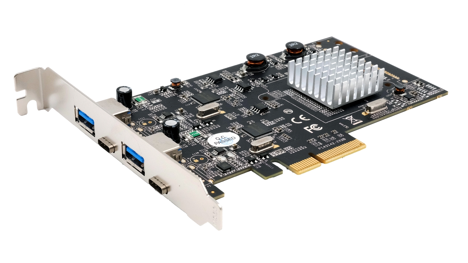 Exsys 4 Port USB 3.2 USB Hub, USB Bus Powered