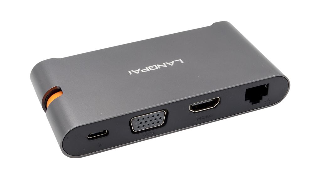 Exsys  3840 x 2160 pixel USB 3.1 Docking Station USB Type C, PLe, ISO 3.0 Portswith VGA, HDMI - 7 xUSB ports