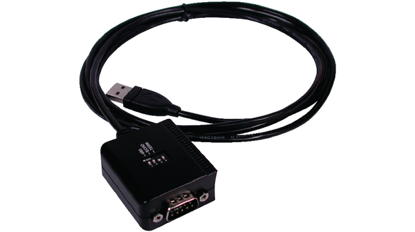 Exsys USB Type A to Male to DB9 Male Male Interface Converter