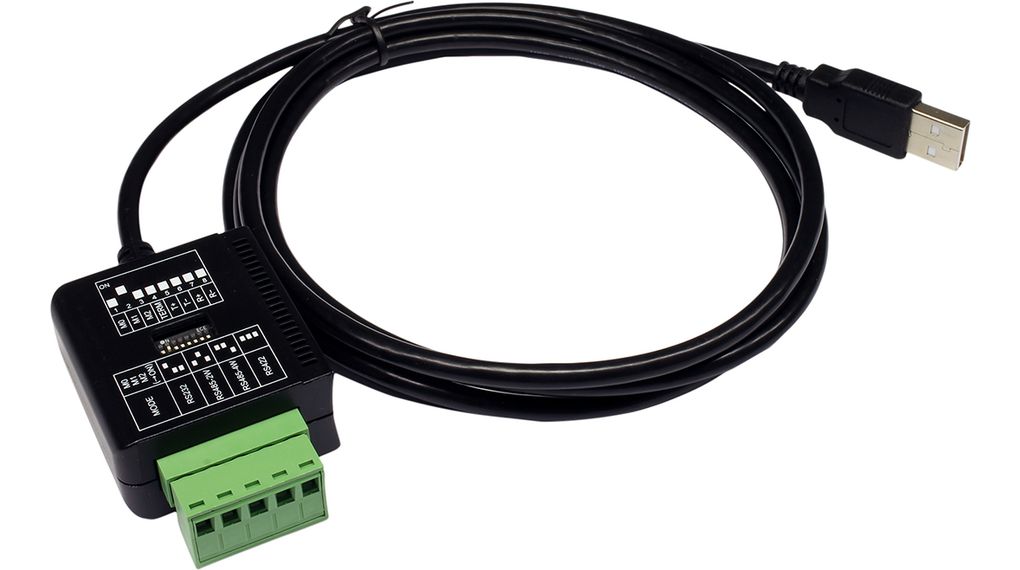 Exsys USB Type A to Male to Terminal Block Interface Converter