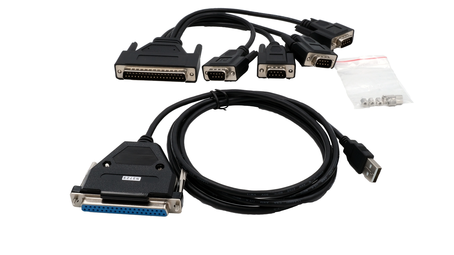 Exsys USB Cable, Male USB 2.0 to, USB 3.2, 1.8 m