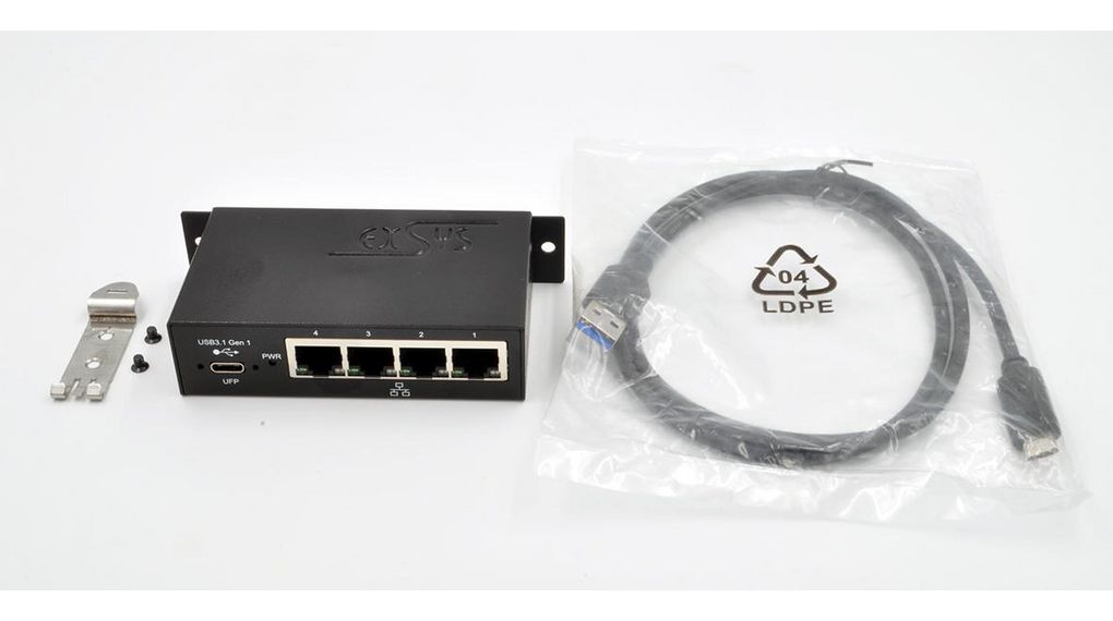 ex-1330m Exsys USB Network Adapter USB 3.2 1000Mbps Network Speed